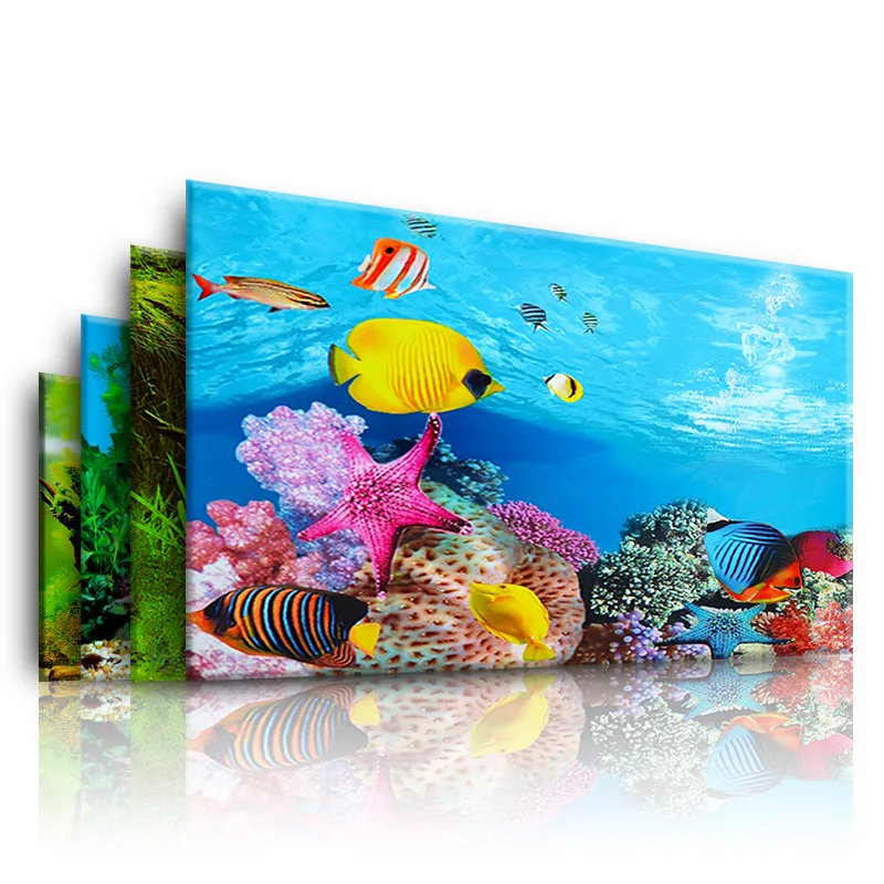 Marine Aquarium For Sale - Background for Aquarium 3d Sticker Poster
