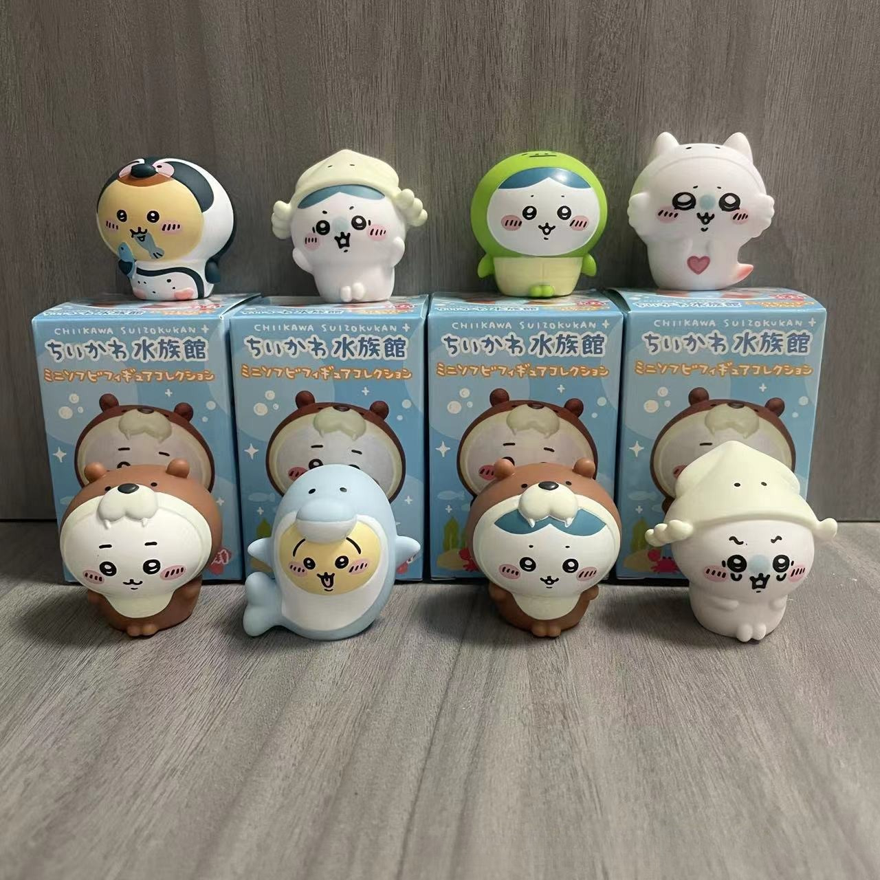 Aquarium & Marine Museum Universiti Malaysia Sabah Kota Kinabalu Sabah Reviews - Kawaii Chiikawas Aquarium Blind Box Figures