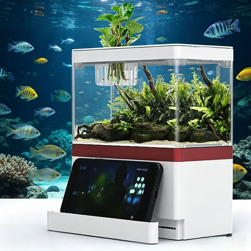 2026 mini fish tank Self circu - огляд і ціна Marine Aquarium Live