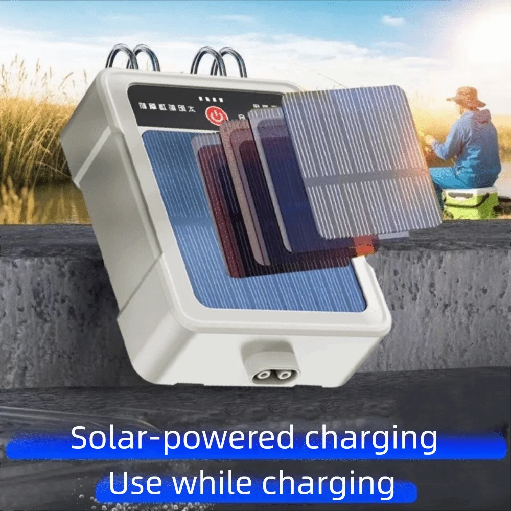 Portable Solar Oxygen Pump Wit - огляд і ціна Marine Aquarium Wave Maker