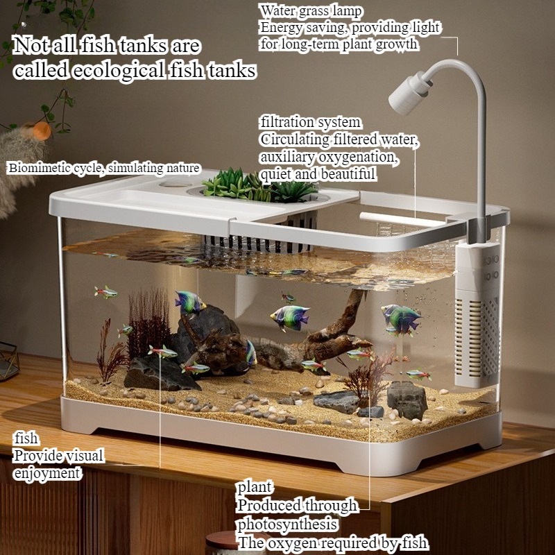 Fish tank household aquarium l - огляд і ціна Marine Aquarium Live