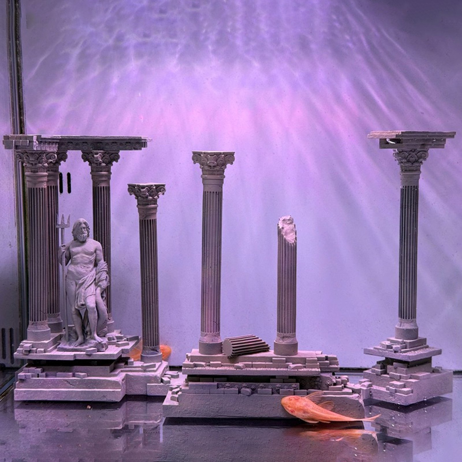 Roman Column Decoration Resin  - огляд і ціна Marine Aquarium For Sale