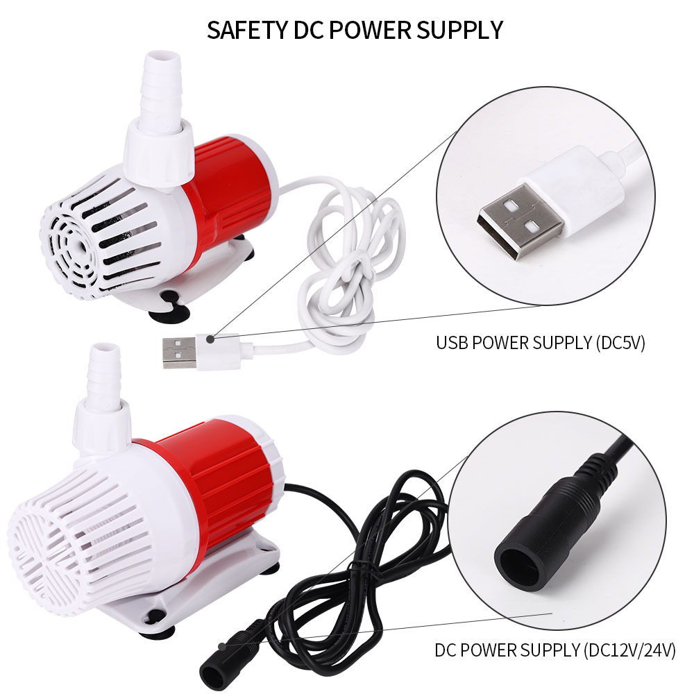 Silent Submersible Pump Fish T - огляд і ціна Marine Aquarium Live