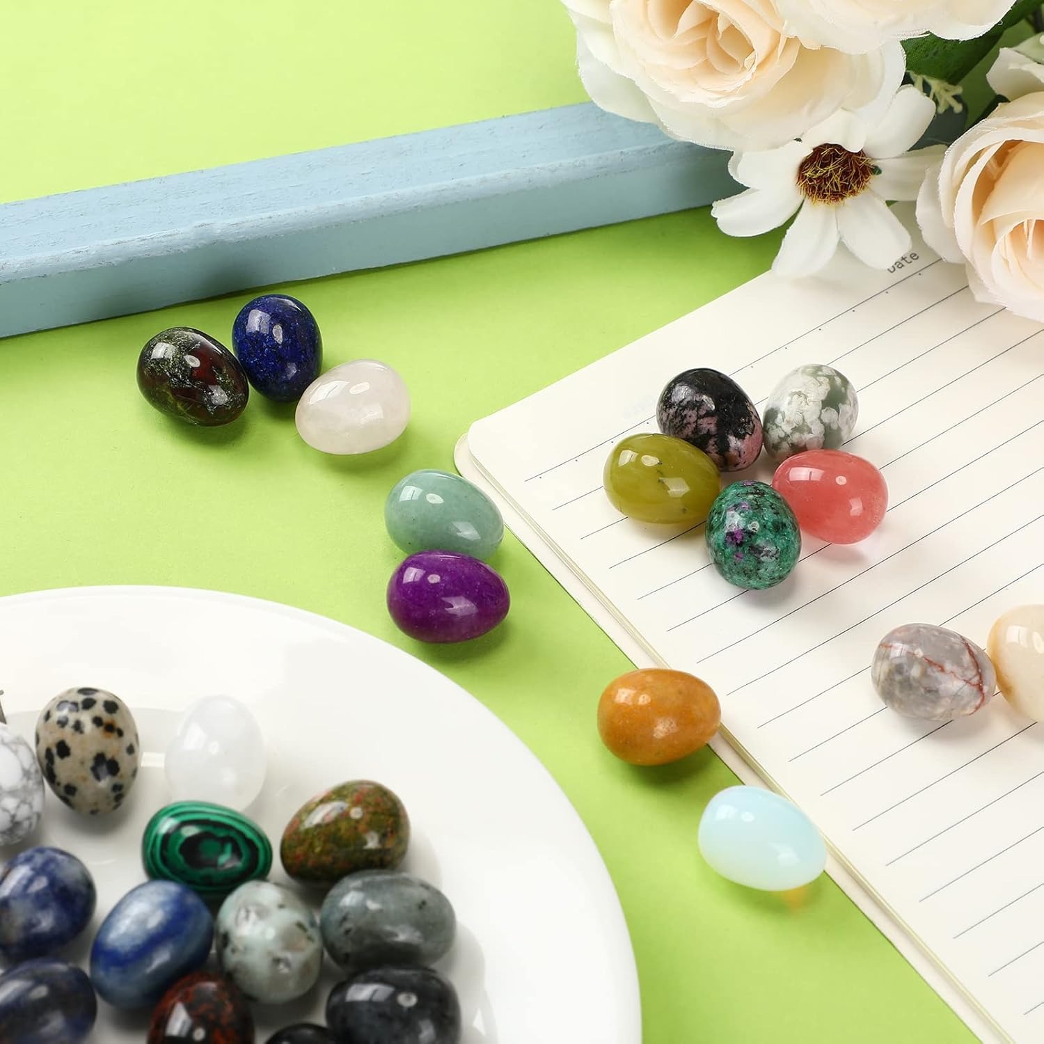 8  pcs natural crystal beads,  - огляд і ціна Marine Aquarium For Sale