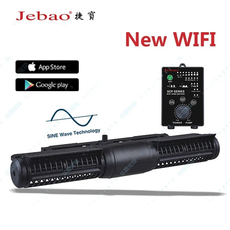 Jebao Jecod New SCP-70/90/120/ - огляд і ціна Marine Aquarium Wave Maker