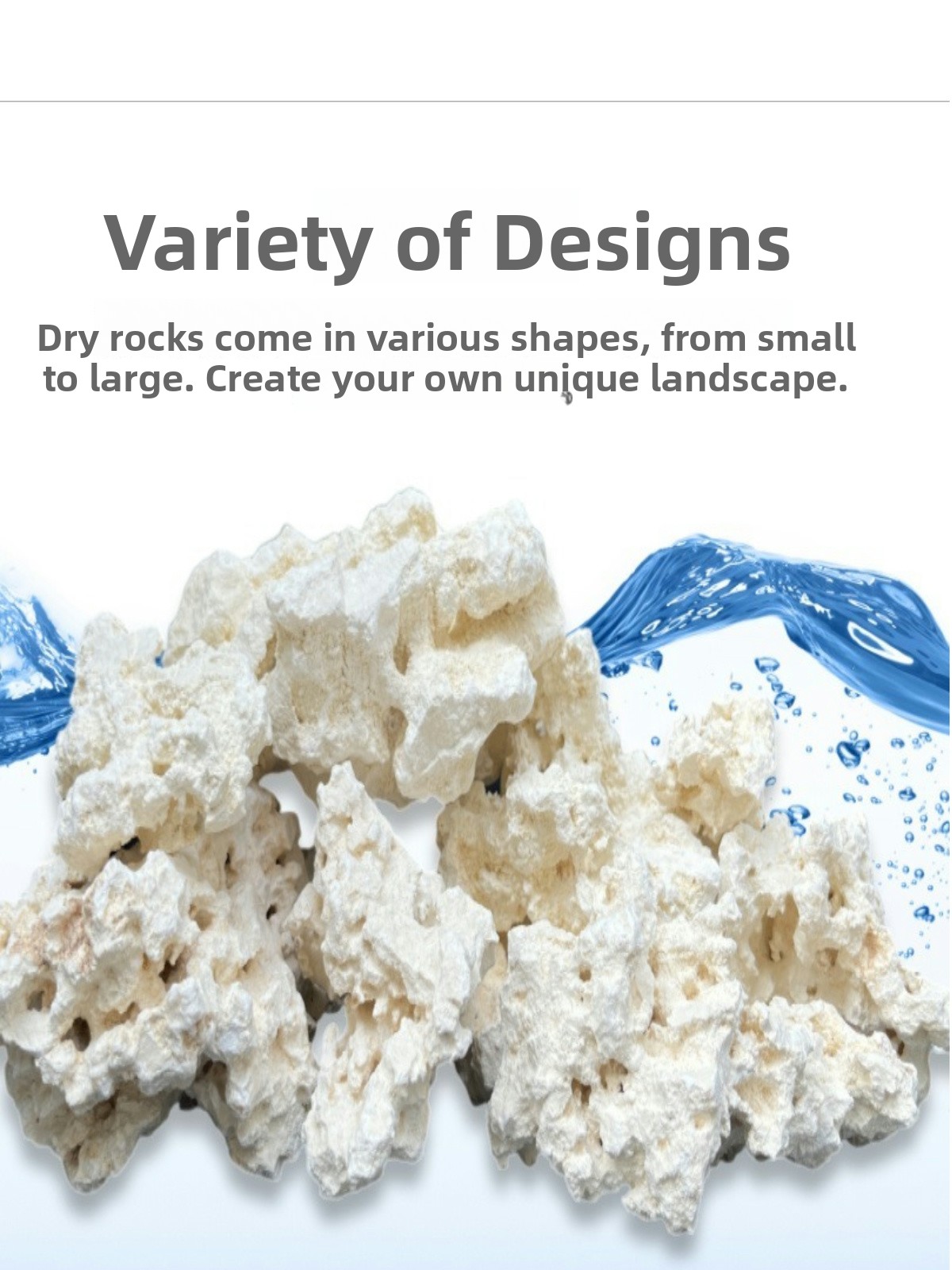 Kilago Dry Rock Natural Coral  - огляд і ціна Marine Aquarium Live