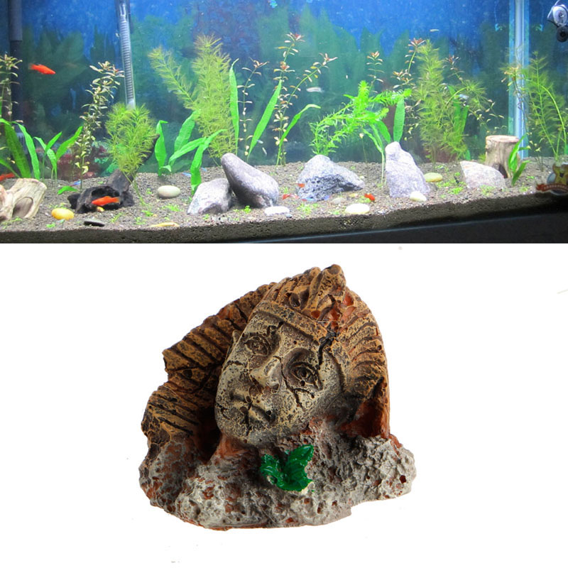 Egyptian Pharaoh Sphinx Resin  - огляд і ціна Marine Aquarium For Sale