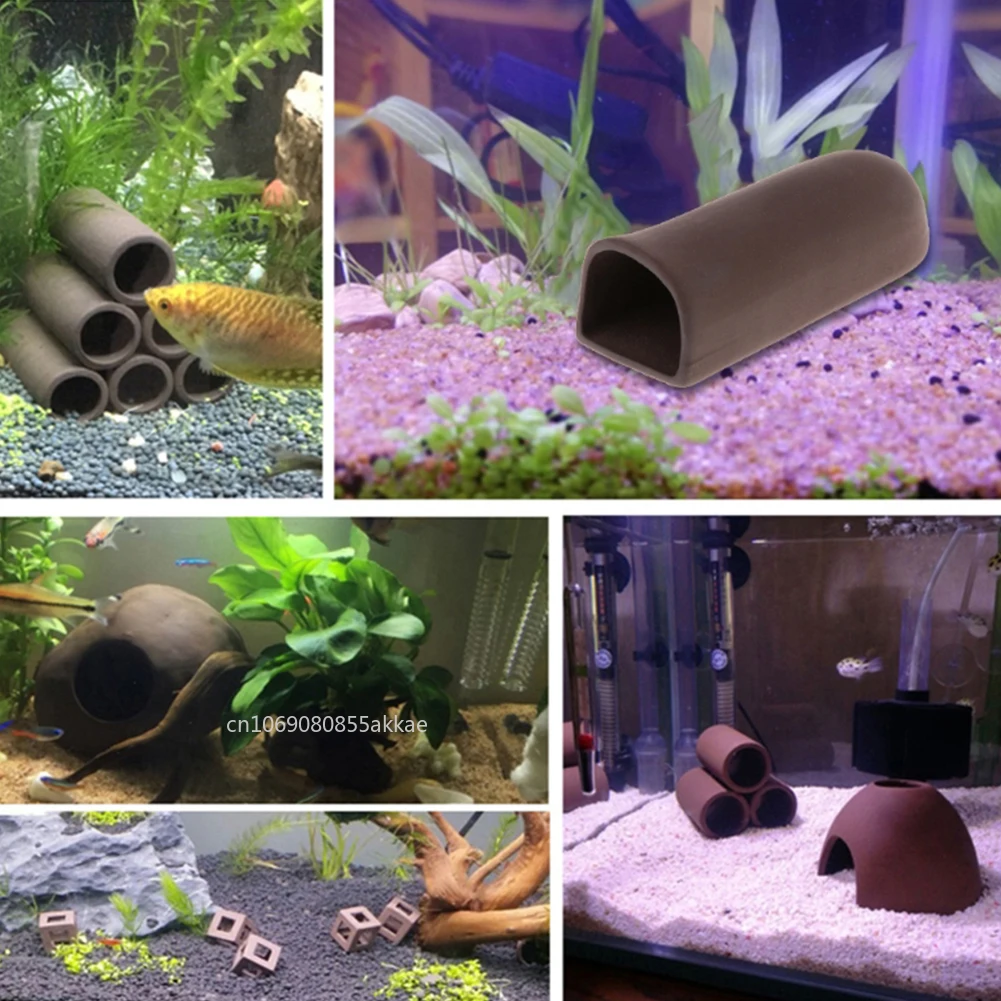 1pc Fish Tank Cave Aquarium Ac - огляд і ціна Marine Aquarium For Sale