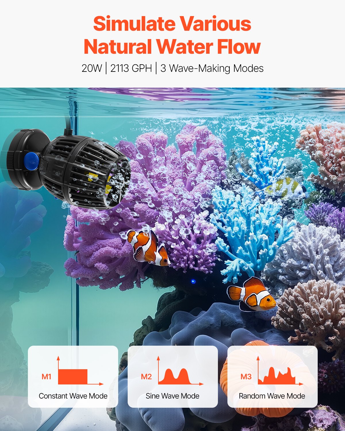 Aquarium Wave Maker With Contr - огляд і ціна Powerhead Wave Maker